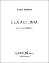 Lux Aeterna SATB Choral Score cover